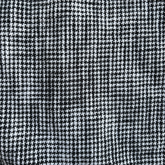 Abercrombie & Fitch Houndstooth Oversized Button Down Shirt Jacket Women's Large - Picture 7 of 7